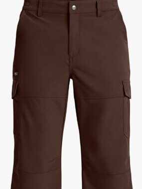 Men's 3/4 Cargo Shorts Multi Pockets Casual Summer Workout Shorts Elastic Waist